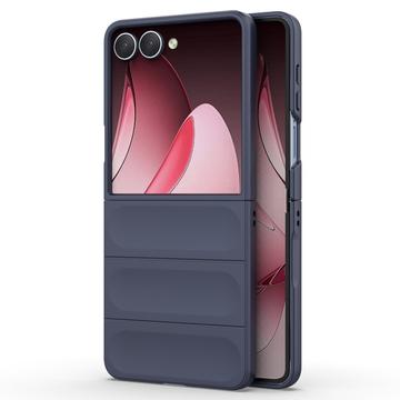 Cover in TPU Rugged per Samsung Galaxy Z Flip7 - Blu Scuro