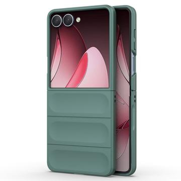 Cover in TPU Rugged per Samsung Galaxy Z Flip7 - Verde