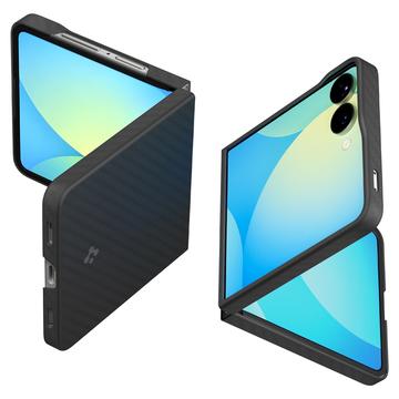Custodia Spigen AirSkin per Samsung Galaxy Z Flip7 - Aramidica nera
