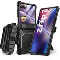 Custodia Ibrida Supcase i-Blason Armorbox per Samsung Galaxy Z Flip7 - Nera