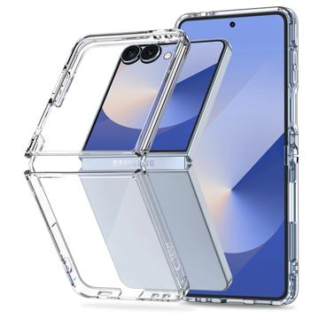Custodia Ibrida Tech-Protect Flexair per Samsung Galaxy Z Flip7 - Trasparente