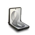 Custodia magnetica Samsung Galaxy Z Flip8 BMW M Perforated Tricolor Stripe - Nera