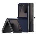  Custodia Flip Dux Ducis Bril per Samsung Galaxy Z Flip8 - Blu