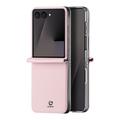  Custodia Flip Dux Ducis Bril per Samsung Galaxy Z Flip8 - Rosa