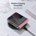  Custodia Flip Dux Ducis Bril per Samsung Galaxy Z Flip8 - Rosa