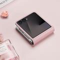  Custodia Flip Dux Ducis Bril per Samsung Galaxy Z Flip8 - Rosa