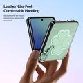 Custodia per Samsung Galaxy Z Flip8 Dux Ducis Luvy con anello per le dita e cinturino per la mano