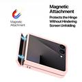 Custodia ibrida per Samsung Galaxy Z Flip8 Dux Ducis Yind - Compatibile con MagSafe - Rosa Chiaro