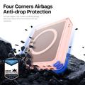 Custodia ibrida per Samsung Galaxy Z Flip8 Dux Ducis Yind - Compatibile con MagSafe - Rosa Chiaro