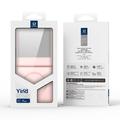 Custodia ibrida per Samsung Galaxy Z Flip8 Dux Ducis Yind - Compatibile con MagSafe - Rosa Chiaro