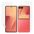 Set di protezione per Samsung Galaxy Z Flip8 a copertura totale - Trasparente