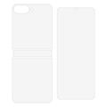 Set di protezione per Samsung Galaxy Z Flip8 a copertura totale - Trasparente