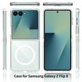 Custodia Ibrida per Samsung Galaxy Z Flip8 - compatibile con MagSafe - Trasparente