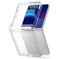 Custodia ibrida Ringke Fusion Flap per Samsung Galaxy Z Flip8 - Trasparente