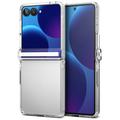 Custodia ibrida Ringke Fusion Flap per Samsung Galaxy Z Flip8 - Trasparente
