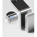 Custodia ibrida Ringke Fusion Flap per Samsung Galaxy Z Flip8 - Trasparente