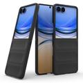 Cover in TPU Rugged per Samsung Galaxy Z Flip8 - Nera
