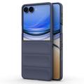 Cover in TPU Rugged per Samsung Galaxy Z Flip8 - Blu Scuro