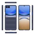Cover in TPU Rugged per Samsung Galaxy Z Flip8 - Blu Scuro