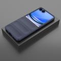 Cover in TPU Rugged per Samsung Galaxy Z Flip8 - Blu Scuro