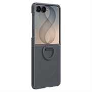 Samsung Galaxy Z Flip8 Cover in Silicone con Anello EF-EF776CBEGWW - Grafite