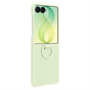Samsung Galaxy Z Flip8 Cover in Silicone con Anello EF-EF776CGEGWW - Menta