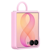 Samsung Galaxy Z Flip8 Cover in Silicone con Anello EF-EF776CVEGWW - Rosa