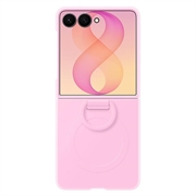 Samsung Galaxy Z Flip8 Cover in Silicone con Anello EF-EF776CVEGWW - Rosa