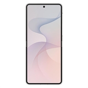 Samsung Galaxy Z Flip8 Cover in Silicone con Anello EF-EF776CWEGWW - Crema