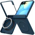 Custodia MagSafe Samsung Galaxy Z Flip8 Spigen AirSkin Aramid - Blu Marino