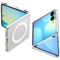 Custodia Spigen AirSkin MagFit MagSafe per Samsung Galaxy Z Flip8 - Bianca / Trasparente