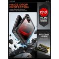 Custodia ibrida per Samsung Galaxy Z Flip8 Supcase Unicorn Beetle Pro - Nera