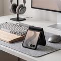 Custodia a portafoglio con magnete e supporto Tech-Protect per Samsung Galaxy Z Flip8 - Nera