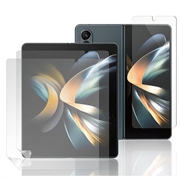 Samsung Galaxy Z Fold4 Flex Pellicola ibrida e vetro temperato - Trasparente