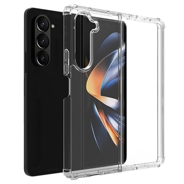 Custodia ibrida antiurto per Samsung Galaxy Z Fold5 - Trasparente