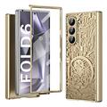 Custodia in plastica placcata Samsung Galaxy Z Fold6 Mechanical Legend - Oro
