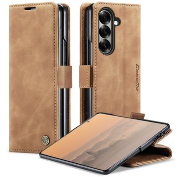 Custodia a Portafoglio Caseme 013 Serie per Samsung Galaxy Z Fold7 - Marrone