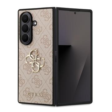 Custodia Ibrida Guess 4G Big Metal Logo per Samsung Galaxy Z Fold7 - Rosa