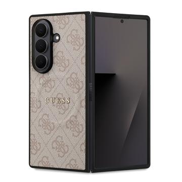 Custodia ad anello colorata Guess 4G per Samsung Galaxy Z Fold7 - Compatibile con MagSafe - Rosa