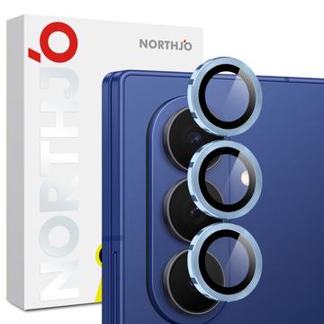 Set di protezioni per obiettivo della fotocamera Northjo Samsung Galaxy Z Fold7 - Blu
