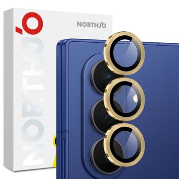 Set di protezioni per obiettivo della fotocamera Northjo Samsung Galaxy Z Fold7 - Oro