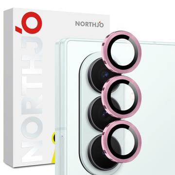 Set di protezioni per obiettivo della fotocamera Northjo Samsung Galaxy Z Fold7 - Rosa
