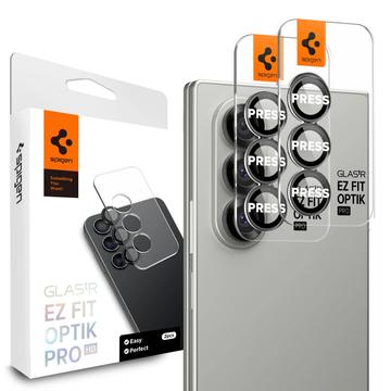 Samsung Galaxy Z Fold7 Spigen Glas.tR Ez Fit Optik Pro Proteggi Obiettivo Fotocamera - 2 Pezzi. - Nero