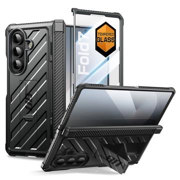Custodia ibrida per Samsung Galaxy Z Fold7 Supcase Unicorn Beetle Pro - Nera