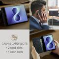 Custodia a Portafoglio Caseme 013 Serie per Samsung Galaxy Z Fold8 - Nera