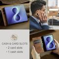 Custodia a Portafoglio Caseme 013 Serie per Samsung Galaxy Z Fold8 - Marrone