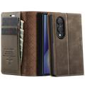 Custodia a portafoglio in pelle di vitello con blocco RFID Samsung Galaxy Z Fold8 Caseme 033