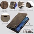 Custodia a portafoglio in pelle di vitello con blocco RFID Samsung Galaxy Z Fold8 Caseme 033