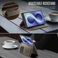 Custodia a portafoglio in pelle di vitello con blocco RFID Samsung Galaxy Z Fold8 Caseme 033