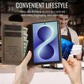 Custodia a portafoglio in pelle di vitello con blocco RFID Samsung Galaxy Z Fold8 Caseme 033